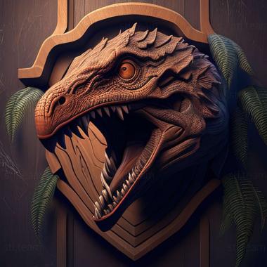 3D model Raptor Call of the Shadows game (STL)